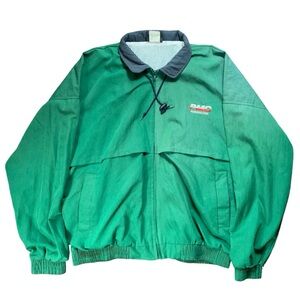 PMC Ammunition Men’s Soft Shell Bomber Jacket Green Full Zip Mesh Lined Size XL